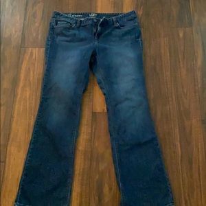 Loft boot cut jeans